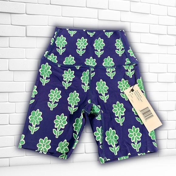 NWT RHODE ‘Naomi Bike Short’ in “Cobalt Floral” Size XS - Picture 4 of 8